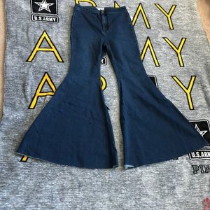 Free People Float On Flare Jeans.